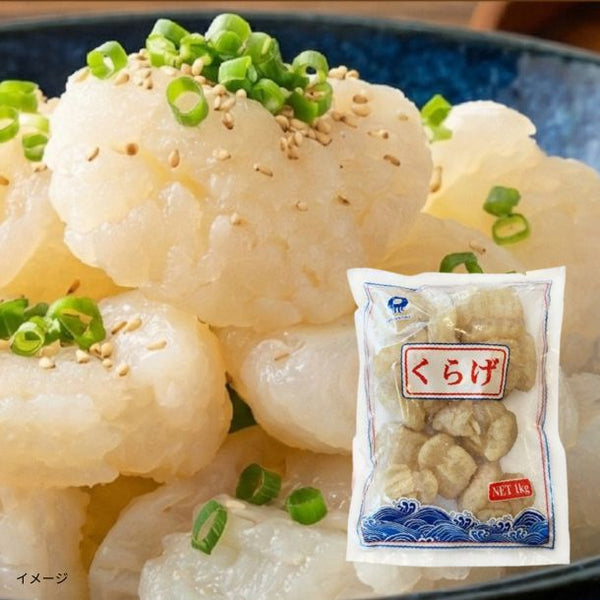 「キャノンボール くらげ頭（塩蔵）」