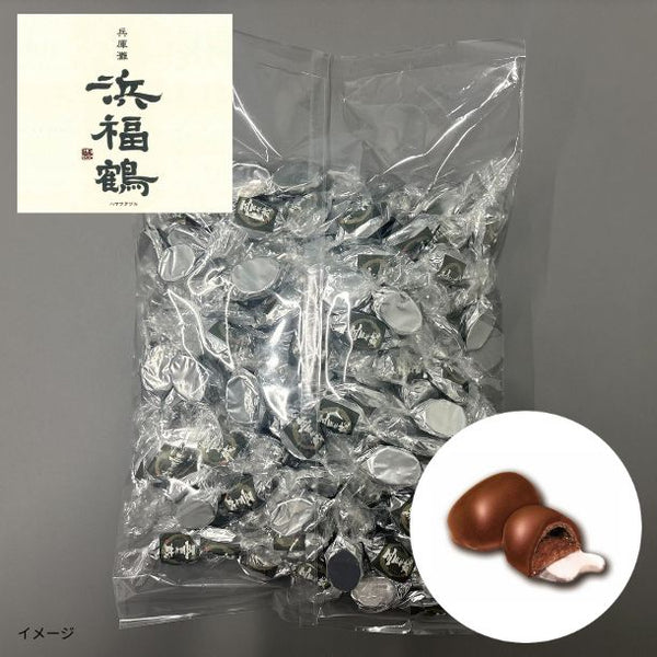 「日本酒ボンボンチョコレート 浜福鶴 生酛純米辛口（兵庫灘五郷）」