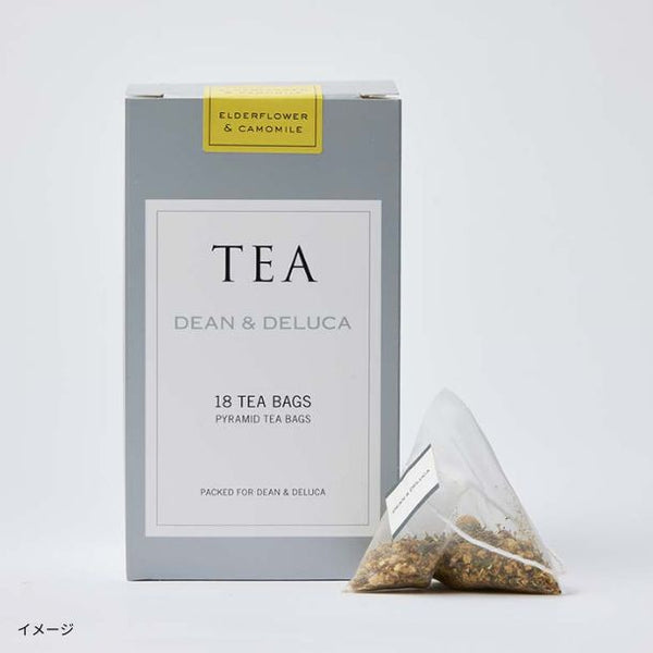 DEAN ＆ DELUCA「エルダーフラワー＆カモミール ティーバッグ（18パック入）」