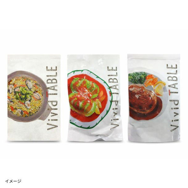 Vivid TABLE「国産食材の彩り冷凍宅食F」