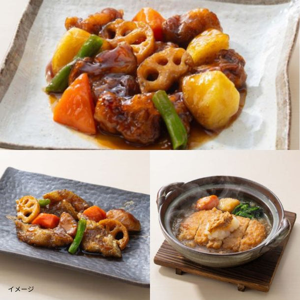 【数量限定】大戸屋「豚と野菜の黒酢あん・すけそう鱈と野菜の黒酢あん・チキンかあさん煮」