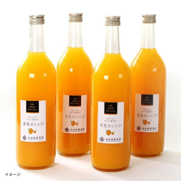和歌山県産「清見オレンジジュース」