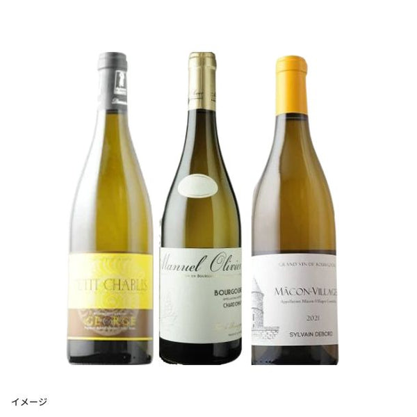 「ブルゴーニュ白3本セット」