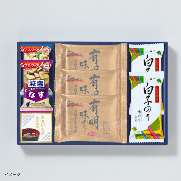 「味之庵 アマノフーズ 白子 永谷園ギフト 6461-25」