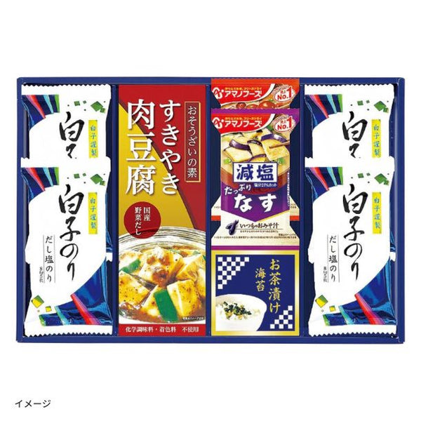 「味之庵 キッコーマン＆アマノフーズ＆白子のり 6382-30」