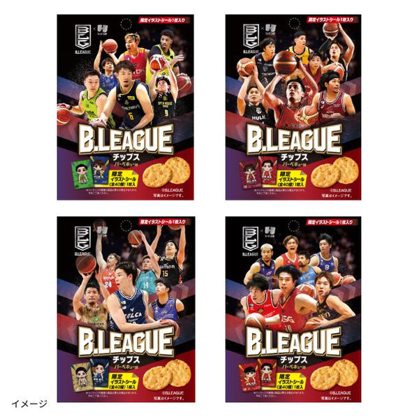 B.LEAGUE×ひざつき「B.LEAGUEチップス」