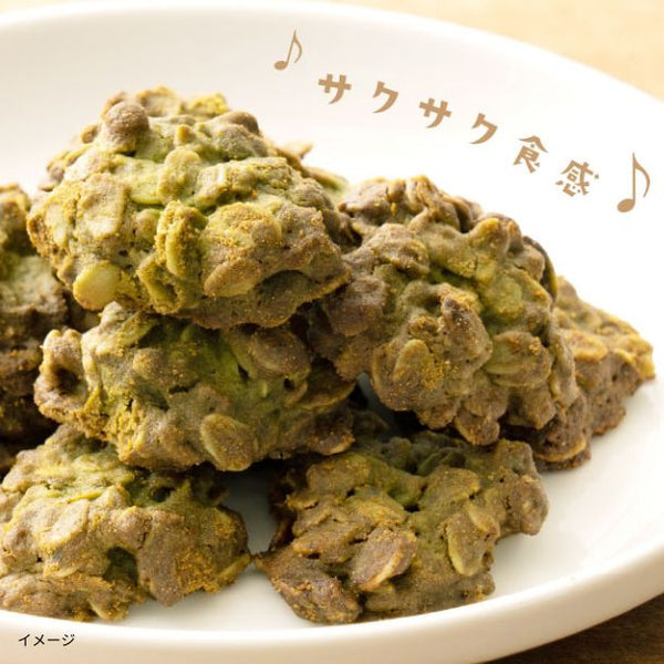 「オートミールクッキー 抹茶」