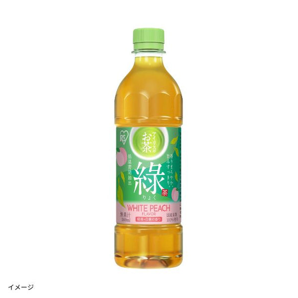 アイリスフーズ「アイリスのお茶 綠（ピーチフレーバー）」