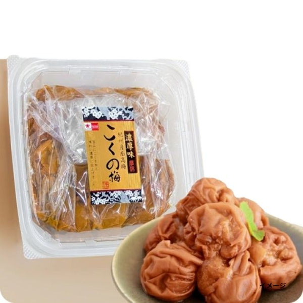 「訳ありつぶれ 紀州南高梅 こくの梅 塩分6％」300g