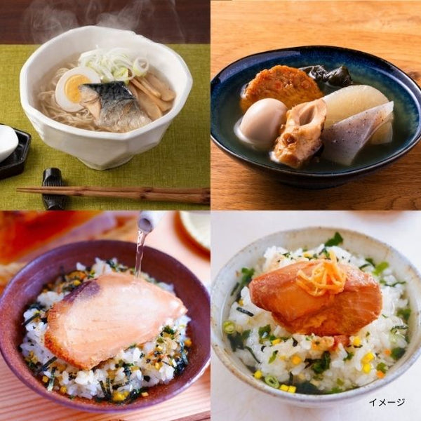 「サバだしラーメン・石巻金華茶漬・絆おでん各2食セット」