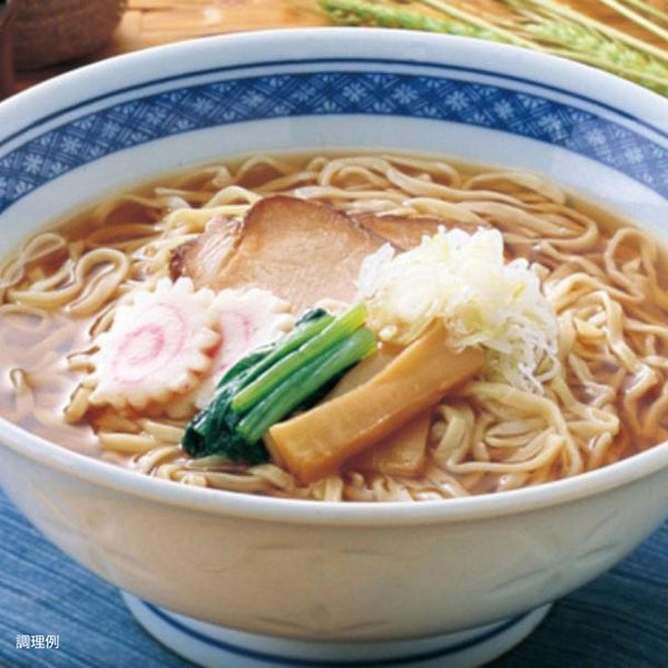 「喜多方“生”ラーメン（醤油スープ付）」12食（47B-107）