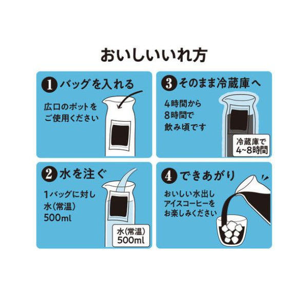 UCC「ゴールドスペシャル コーヒーバッグ 水出しアイスコーヒー（500ml用）」