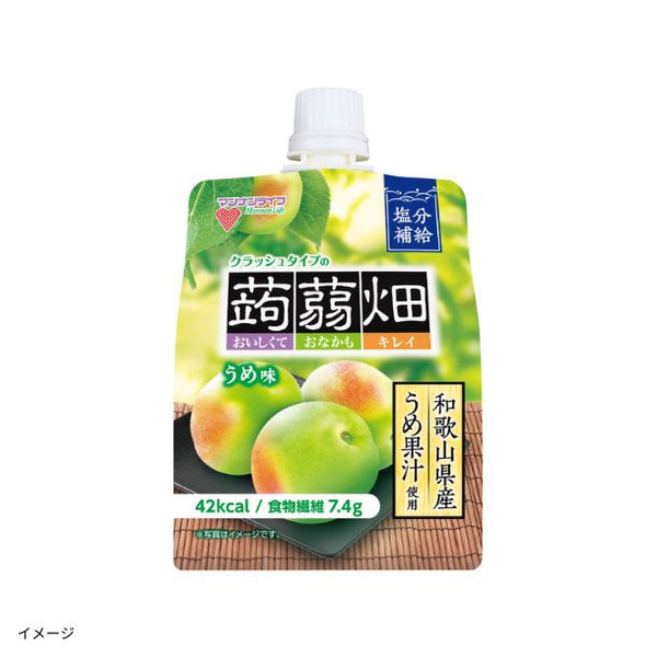 マンナンライフ「クラッシュタイプの蒟蒻畑 うめ味」