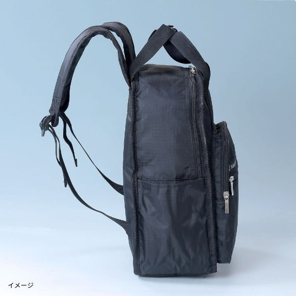 「軽やかリュックサック ブラック」