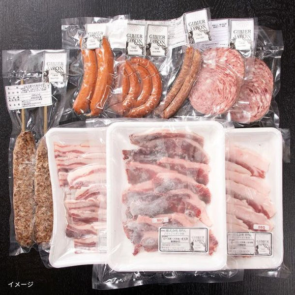「ジビエBBQセット（3～4名分）」