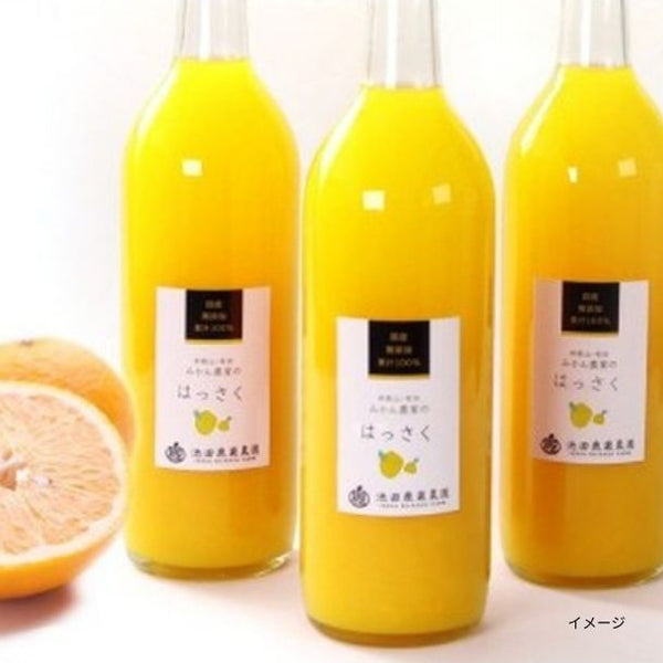 和歌山県産「はっさくジュース」