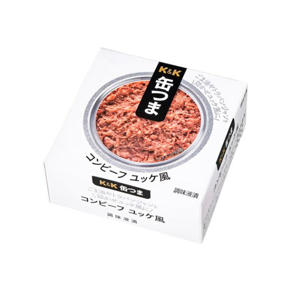 缶つま「コンビーフ ユッケ風」