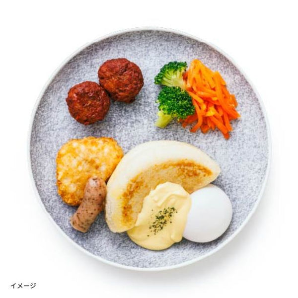 「三ツ星朝ごはん エッグベネディクトプレート」