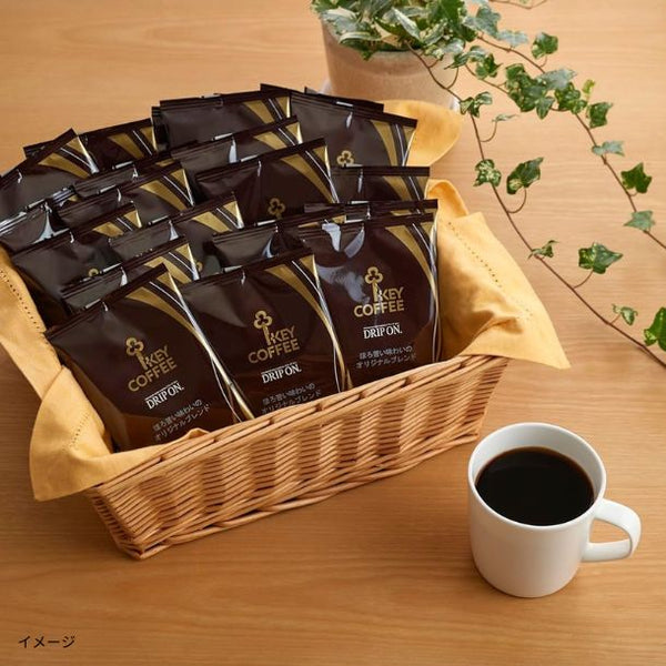 キーコーヒー「ドリップ オン ほろ苦い味わいのオリジナルブレンド」