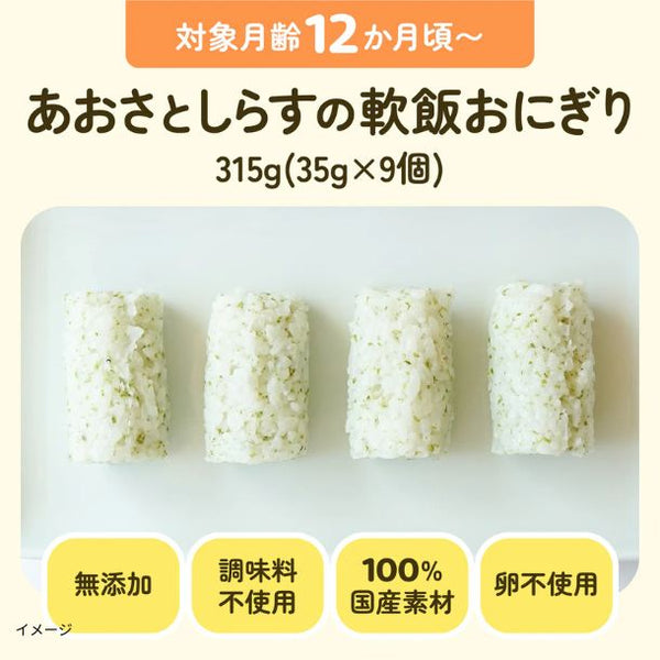 「手づかみおそうざいと軟飯おにぎり」