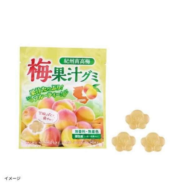 「紀州南高梅 梅果汁グミ」