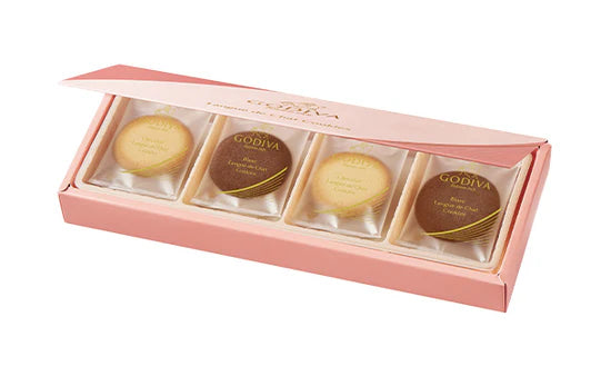 GODIVA「ショコラ＆ブラン ラングドシャクッキーアソートメント（8枚入）」