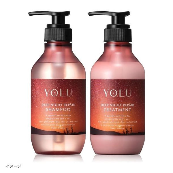 YOLU「ワールド ディープナイトリペアヘアケアセット」バスタブレット付き