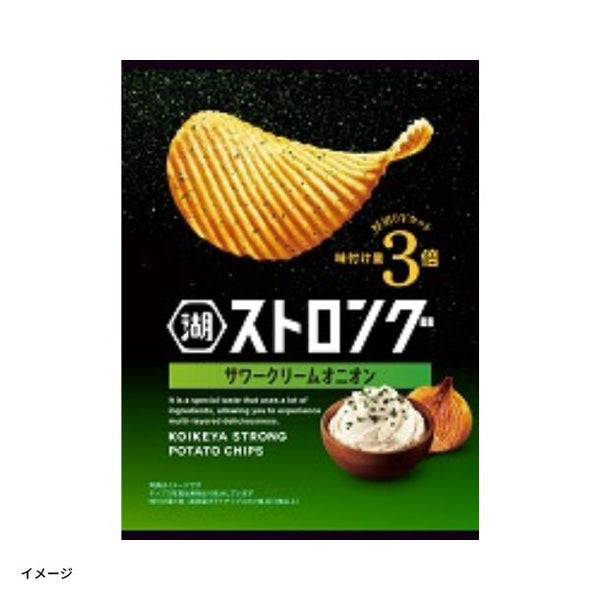 湖池屋「ストロング サワークリームオニオン」