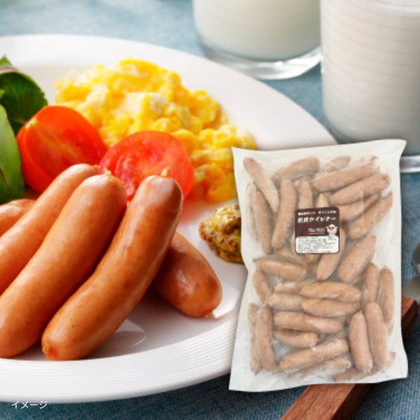 「国産豚肉100% あらびきウインナー」