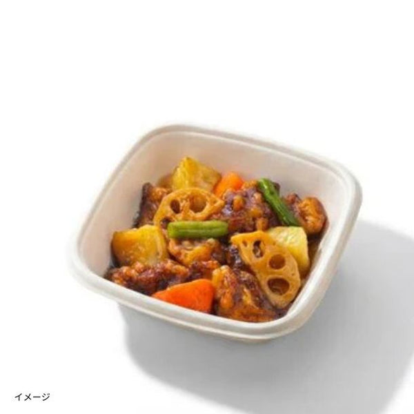 大戸屋「豚と野菜の黒酢あん」