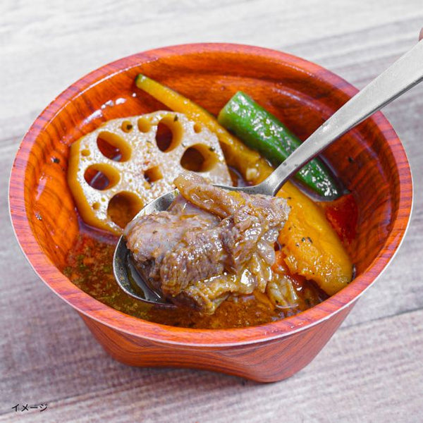 「そのまんまスープカレー 牛すじと野菜」