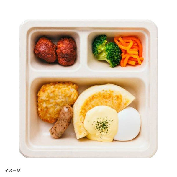 「三ツ星朝ごはん エッグベネディクトプレート」