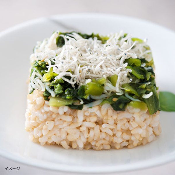 一粒庵「ちりめん高菜玄米ごはん」