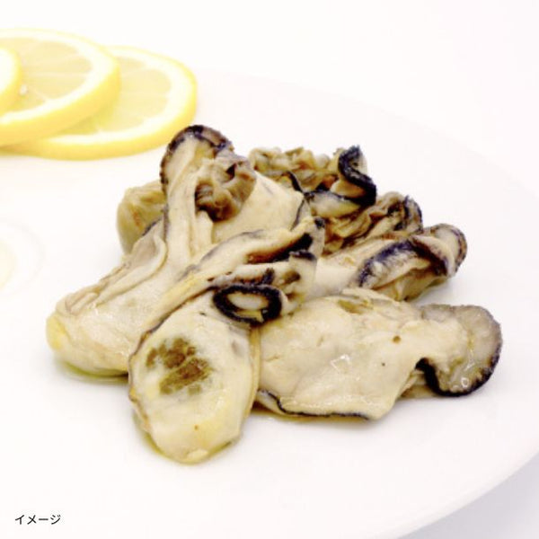 「釜茹で牡蠣燻製オイル漬け」