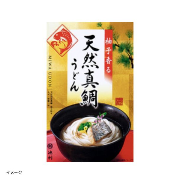 池利「手延べ三輪うどん 天然真鯛うどん」