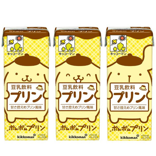 「豆乳飲料プリン ポムポムプリンパッケージ」