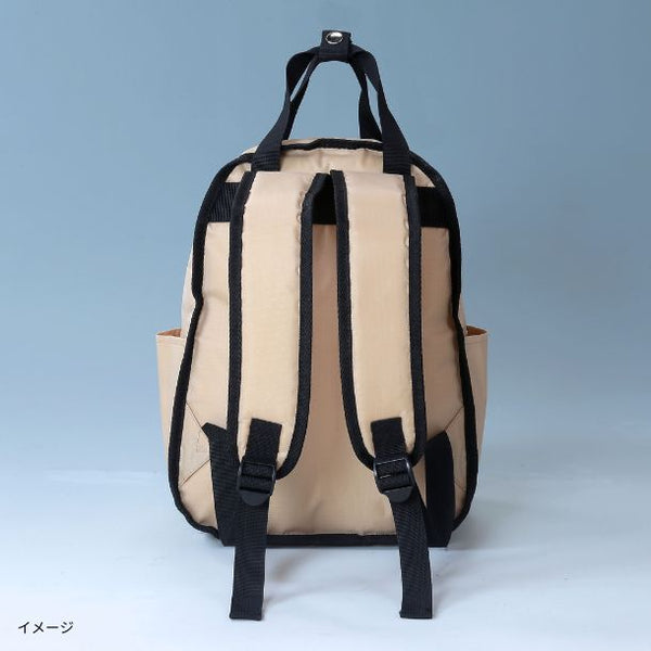 「軽やかリュックサック ベージュ」