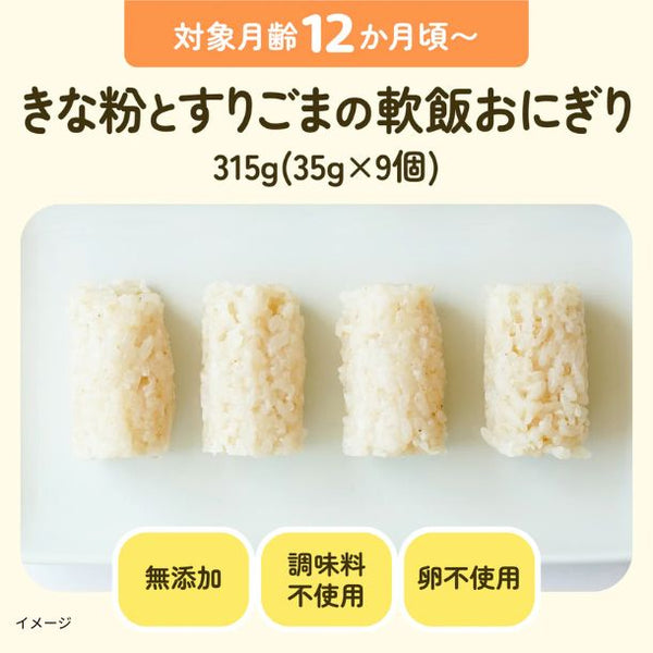 「手づかみおそうざいと軟飯おにぎり」