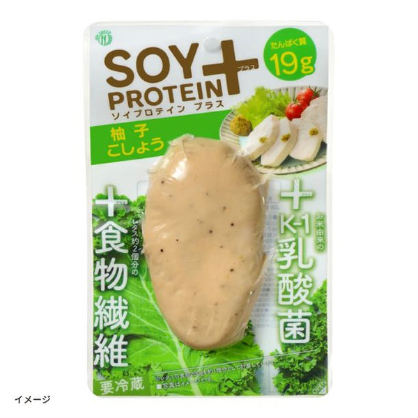 JOY GREEN「SOY PROTEIN+ 柚子こしょう ブロックタイプ」