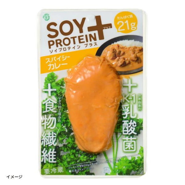JOY GREEN「SOY PROTEIN+ スパイシーカレー ブロックタイプ」