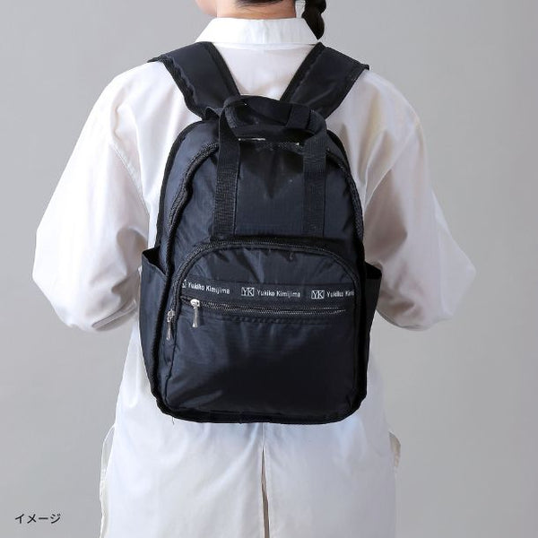 「軽やかリュックサック ブラック」