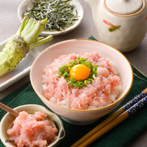 「本マグロ入り3種のたたき」