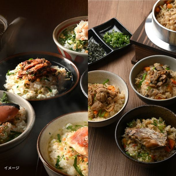 「お茶漬け5種+まぜこみ4種セット」