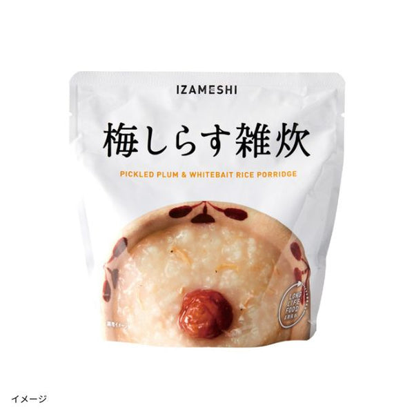 IZAMESHI「梅しらす雑炊」