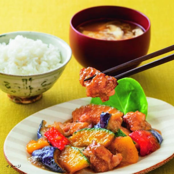 「レンジで簡単 鶏肉と彩り野菜のみぞれ和え」
