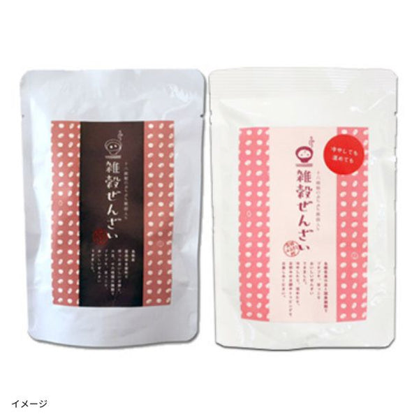 「レトルト雑穀ぜんざい2種」