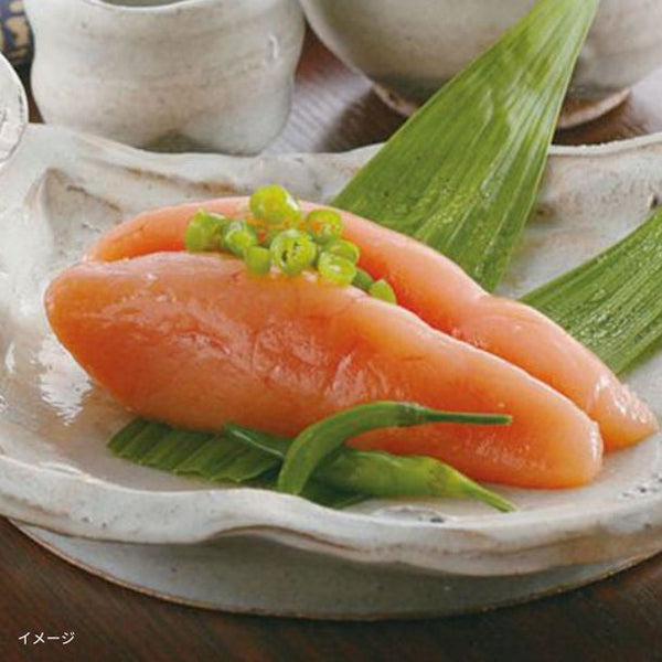 楢崎商店「訳あり青唐辛子明太子（1本物）」