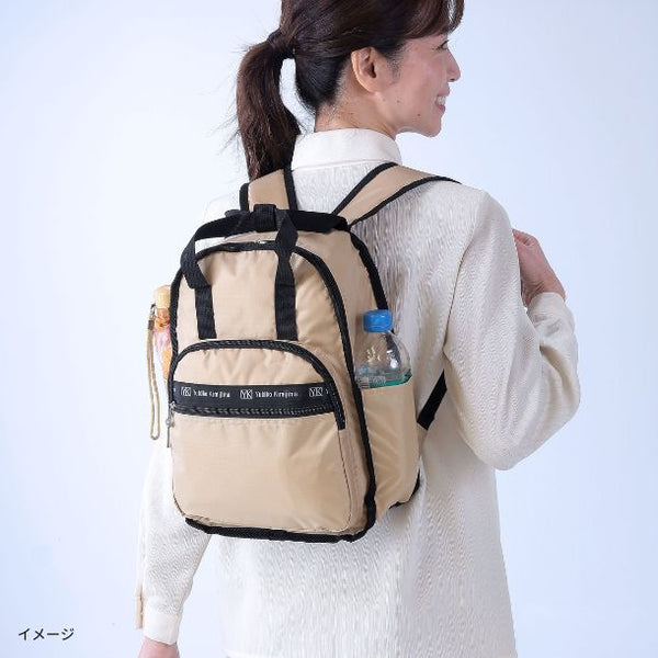 「軽やかリュックサック ベージュ」