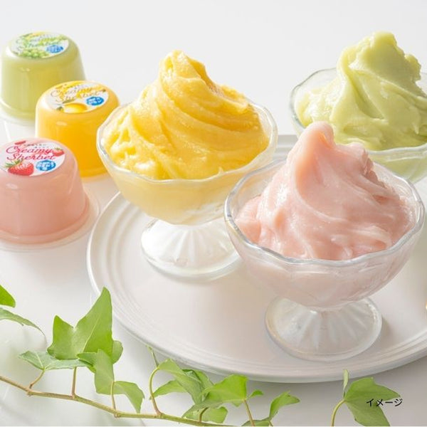 「北海道牛乳の凍らせてクリーミーシャーベット」
