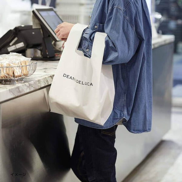 DEAN ＆ DELUCA「ミニマムエコバッグ ホワイト」